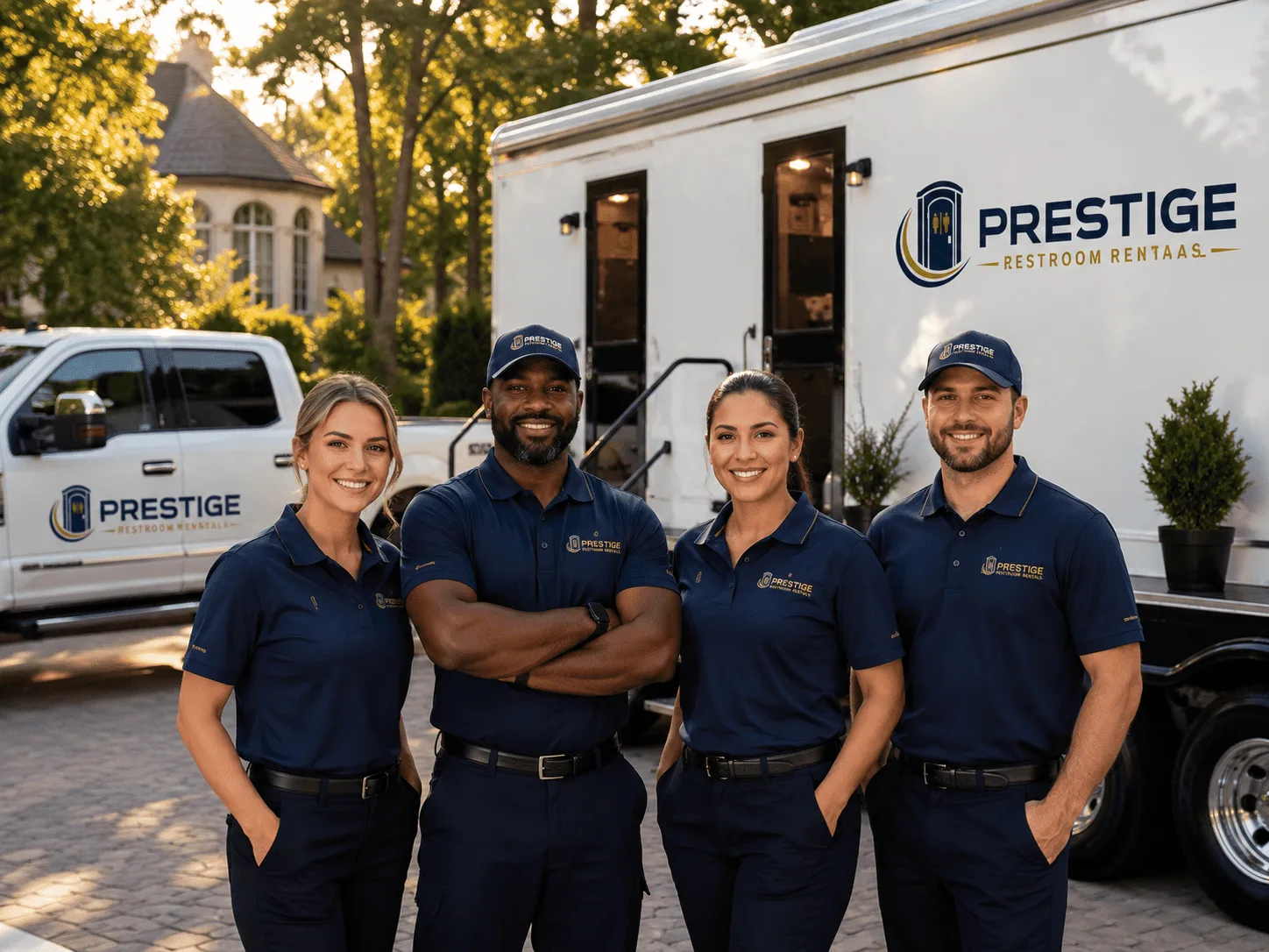 Trusted Luxury Portable Restrooms company in Counce, TN